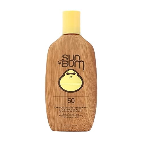 Sun Bum Original SPF 50 Sunscreen Body Lotion - Broad Spectrum Moisturizing Sunscreen with Vitamin E - Hawaii 104 Act Compliant (Made without Octinoxate & Oxybenzone) - 8 oz - Image 1
