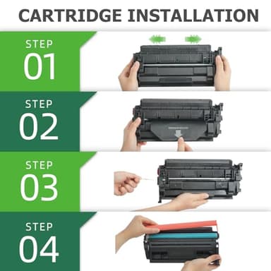 Aztech 26A CF226A Toner Cartridge 2 Pack Compatible Replacement for HP 26A CF226A 26X CF226X Pro M402dn M402n M402dw Pro MFP M426fdw M426fdn M426dw Series Printer Ink High Yield (Black 2-Pack) - Image 5