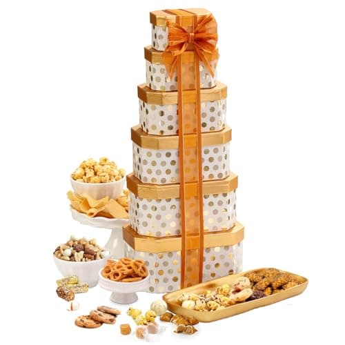 Broadway Basketeers Gourmet Food Gift Basket Snack Gifts for Women, Men, Families, Delivery for, Appreciation, Thank You, Birthday, Corporate, Congratulations - Image 1