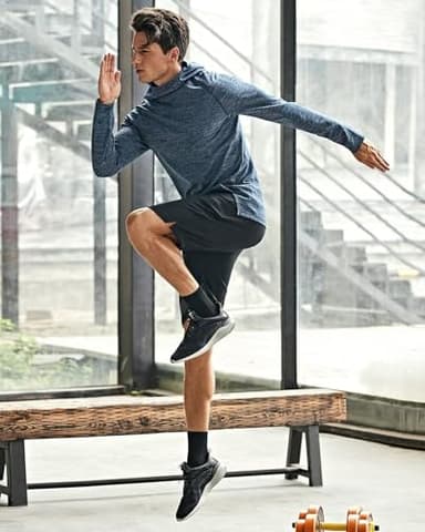 Lempue 2 Pack Workout Gym Shorts for Men 5 Inch Lightweight Running Shorts Quick Dry Sports Athletic Shorts with Pockets - Image 6