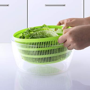 7 in 1 Multifunction Kitchen Gadget set 4L Salad Spinner Vegetable Dryer Grater Slicer - Image 5
