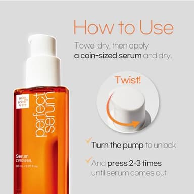 Mise En Scene PerfectSerum Original - HairOil for Frizzy & Dry, Hydration and Nutrition Hairy Essence for Damage Care, Korean HairCare Product, Hair Serum 2.71 Fl. Oz. - Image 6