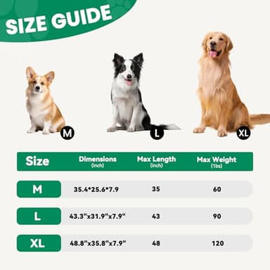 Elevated Dog Bed Raised Outdoor Dog Cot for Extra Large Dogs, Installation Requires No Tools, Frame with Washable Cooling Breathable Mesh Anti-Slip Feet, Indoor Pet Bed, Grey, 48.8 Inches - Image 5