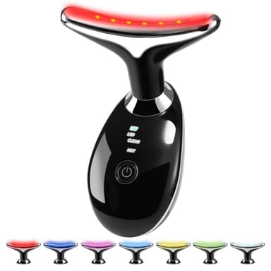 JURP 7-in-1 Red-Light-Therapy-for-Face and Neck, Face Neck Massager for Daily Skin Care Routine, Skin Care Tool - Image 1