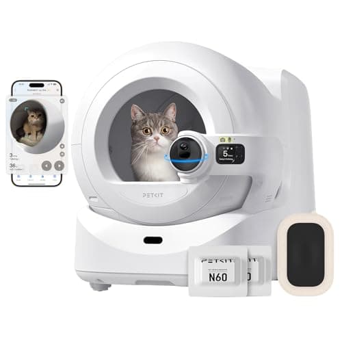 PETKIT Purobot Ultra 2025 New Accurate cat Facial Recognition & Poop Monitor Automatic Self-Cleaning Cat Litter Box with Touch-Free Waste Packing, 5G WiFi App Control, Integration Safety, Odor Free - Image 1