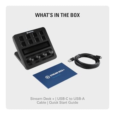 Elgato Stream Deck +, Audio Mixer, Production Console and Studio Controller for Content Creators, Streaming, Gaming, with customizable touch strip dials and LCD keys, works with Mac and PC - Image 10