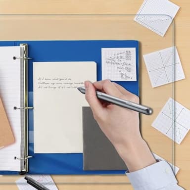 LBJFYHJN Clear Desk Mat, Non-Slip PVC Desk Protector Mat with Round Edge, Heat Resistant & Waterproof Clear Desk Writing Mat for Home and Office (23.6"*15.7") - Image 7