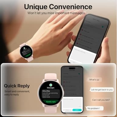 DIVElink Smart Watch(Answer/Make Call)2025 Smart Watches for Men Women 100+Sports Mode Fitness Tracker with Heart Rate/Sleep Monitor/Pedometer/Calories IP68 Waterproof Activity Tracker for Android/iOS - Image 7