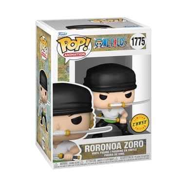 Funko POP Animation: Roronoa Zoro - One Piece - 1/6 Odds for Rare Chase Variant - Collectable Vinyl Figure - Gift Idea - Official Merchandise - for Kids & Adults - Anime Fans - Image 4