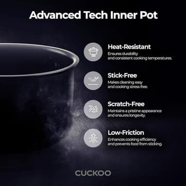 CUCKOO Commercial Rice Cooker & Warmer, Extra Large Rice Cooker 30-Cup Uncooked / 60-Cup Cooked, Professional Industrial Grain Cooker with Large Capacity, Easy One-Touch Operation, Silver (CR-3032) - Image 5