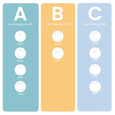 happimess HPM1006K Connor Rectangular 13.2-Gallon Trash Can with Soft-Close Lid and Free Mini Trash Can, Carrot Cake, Fingerprint Resistant, Modern, Minimalistic for Home, Kitchen, Bedroom, Bathroom - Image 6