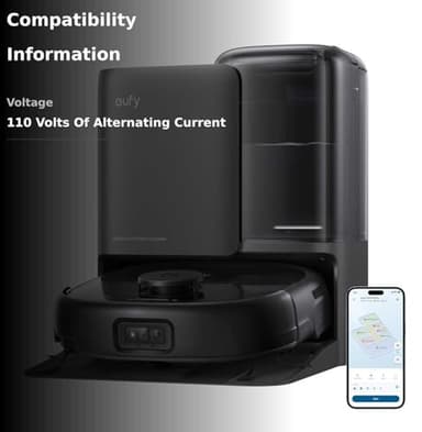 eufy Robot Vacuum E25, HydroJet System with Roller Mop, 20,000 Pa Turbo Suction, All-in-One Robot Vacuum and Mop Combo, Edge-to-Corner Cleaning, Zero-Tangle Design, AI Obstacle Avoidance (Upgraded) - Image 3