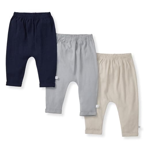 Burt's Bees Baby Unisex Baby Sweatpants, Knit Jogger Pants, 100% Organic Cotton Pants - Image 1