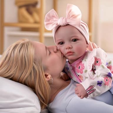 BABESIDE Reborn Baby Dolls - 20-inch Cute Soft Vinyl Realistic Baby Doll Real Life Baby Dolls with Complete Accessories Perfect for Cuddling, Playtime, and Gift Giving - Image 5