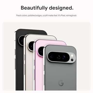 Google Pixel 9 Pro - Unlocked Android Smartphone with Gemini, Triple Rear Camera System, 24-Hour Battery, and 6.3" Super Actua Display - Porcelain - 512 GB - Image 7