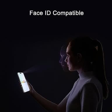 Ailun Privacy Screen Protector for iPhone 16 / iPhone 15 / iPhone 15 Pro [6.1 Inch] 3 Pack Anti Spy Private Tempered Glass Anti-Scratch Case Friendly [3 Pack][Not for iPhone 16 Pro 6.3 inch] - Image 5