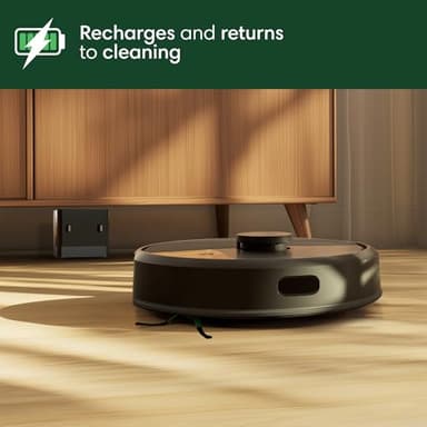 iRobot Roomba 105 Vac Robot Vacuum with AutoEmpty Dock - Self-Empties for 75 Days, Easy to use, Intense Power-Lifting Suction, LiDAR Navigation, Multi-Surface Cleaning, Cleans in Neat Rows - Image 8