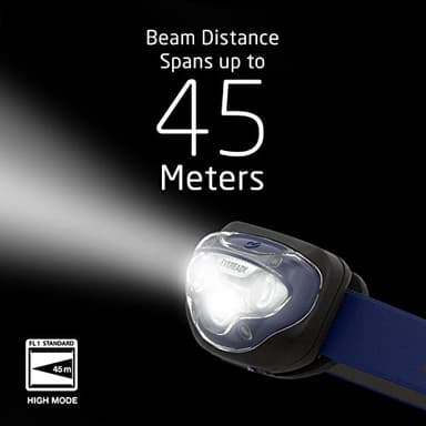 EVEREADY LED Headlamps Pro200 [5-Pack], IPX4 Water Resistant, Bright and Durable Head Lights for Camping, Hiking, Emergency Power Outage (Batteries Included) - Image 3