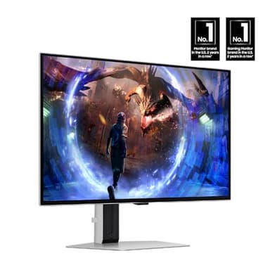 SAMSUNG 27” Odyssey OLED G6 (G60SD) Series Gaming Monitor with QHD & QD-OLED, 360Hz 0.03ms, AMD FreeSync Premium Pro, Anti-Glare, Sleek Design, Cooling System, 3 Year Warranty, LS27DG602SNXZA - Image 2