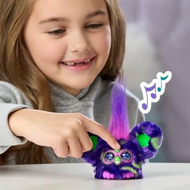 Furby Furblets 2 Pack of Fall Edition Mini Friends Trick-Ee & Boo-Kin, Electronic Plush Toys, Multicolor, Back to School Gifts, Ages 6+ (Amazon Exclusive) - Image 7
