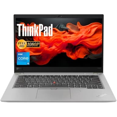 Lenovo ThinkPad T480s 14" FHD Business Laptop Computer, Intel Core i5-8350 up to 3.4 GHz, 16GB DDR4 RAM, 256GB SSD, CAM, Bluetooth, HDMI, Type-C, Windows 10 Pro, Silver (Renewed) - Image 1