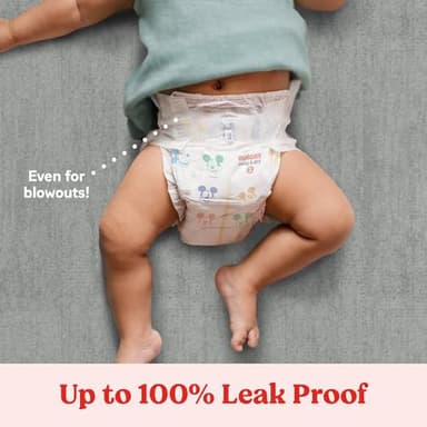 Huggies Size 2 Diapers, Snug & Dry Baby Diapers, Size 2 (12-18 lbs), 100 Count, Packaging May Vary - Image 4