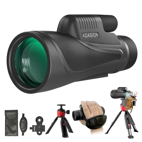 15x56 HD Monocular Telescope High Powered for Adults with Smartphone Adapter, High Powered Monocular Scope with Clear Low Light Vision for Star Watching, Bird Watching, Hiking, Concert - Image 1