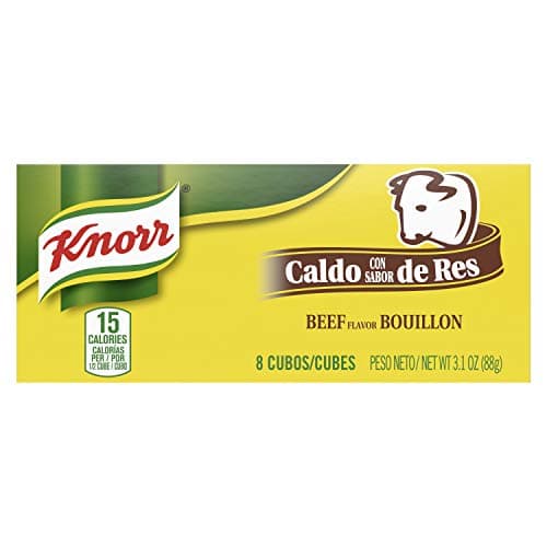 Knorr Bouillon Cubes Beef Flavor Bouillon/Caldo de Res Pack of 24, 8 Ct For Sauces, Soups and Stews Naturally Flavored 3.1 oz - Image 1