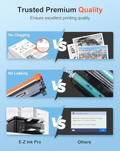 E-Z Ink Pro TN830 TN830XL Compatible Toner Cartridge Replacement for Brother TN830 Toner Cartridge Compatible with Brother HL-L2460dw DCP-L2640DW HL-L2405W MFC-L2820DW HL-L2420DW Toner Printer (2Pack) - Image 5