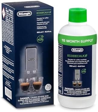 De'Longhi EcoDecalk Descaler, Eco-Friendly Universal Descaling Solution for Coffee & Espresso Machines, 16.90 oz (5 uses - Image 3