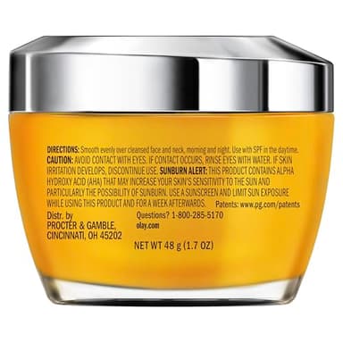 Olay Vitamin C Face Moisturizer, Brightening Cream for Women, Instant Hydration, Evens Tone, Dark Spot & Hyperpigmentation Reduction, Glowing Skin Care - Niaciniamide, Lactic Acid, 1.7 Oz - Image 12