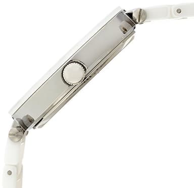 Anne Klein Women's AK/1019WTWT Diamond-Accented Watch with Ceramic Bracelet - Image 3