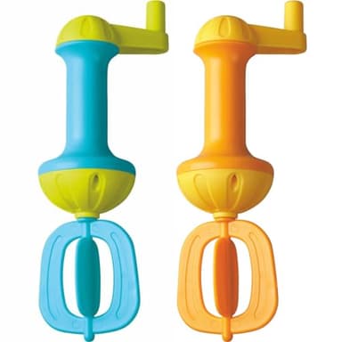 HABA Kids Bubble Bath Whisk 2 Pack - Bath Toys for Sensory Play, Motor Skill Development, Water Play and Bath Time Fun - Image 1