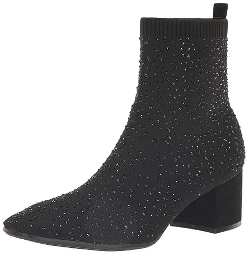 Kenneth Cole Reaction Women's Women's Rida Stretch Jewel Boot, Black, 7.5 - Image 1