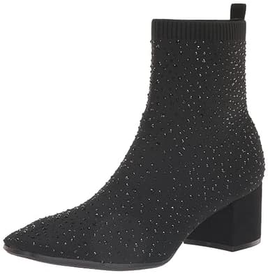 Kenneth Cole Reaction Women's Women's Rida Stretch Jewel Boot, Black, 7.5 - Image 1
