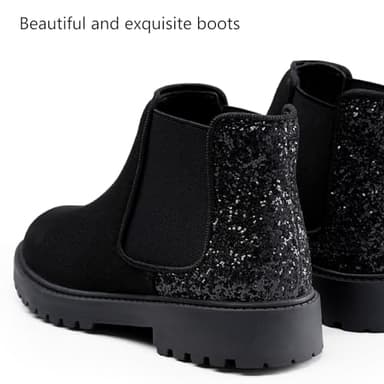Girls Ankle Boots Kids Girls Dress Boots Winter Girl Boot Shoes - Image 5