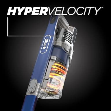 Shark Cordless Vacuum Cleaner with HEPA Filter, Lightweight, Portable, Rechargeable, Powerful Pet Hair Pickup, Removable Handheld, Crevice Tool, Dusting Brush, 50-min Runtime, Blue, IZ363HT - Image 13