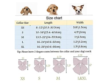 ARING PET Summer Dog Collar with Sailor Bowtie, Cute Ice Cream Pet Collars with Metal Buckle for Boy Girl Puppy Small Medium Large Dogs-M - Image 5