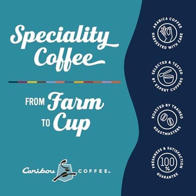 Caribou Coffee, Dark Roast Ground Coffee - French Roast 72 Ounces (6 Bags of 12 Ounces) - Image 4