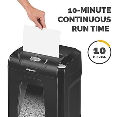 Fellowes 14C10 14-Sheet Cross-Cut Home Office Paper Shredder - Image 7