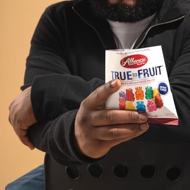 Albanese World's Best True to Fruit™ – American Favorite Fruits Gummies, 2.5oz Bag (Pack of 12), Individually Wrapped Soft & Chewy Candy Snacks - Image 7