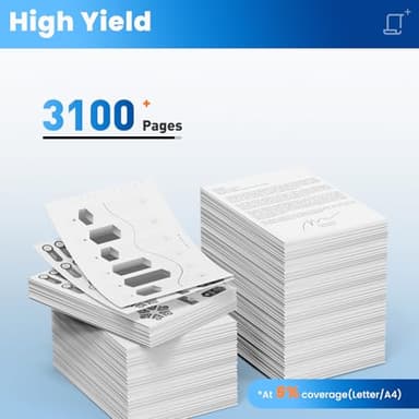 26A Black Toner Cartridge CF226A Compatible for HP 26A 26X Black Toner Cartridge Replacement HP26A Works with Laser Jet pro M402n M426fdw M402dn M402dw M402m Pro MFP M427dw M426dw M426fdn, 2 Pack - Image 3