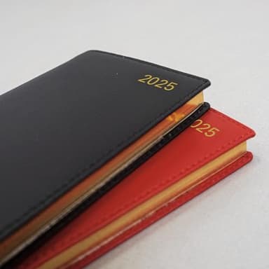 Letts of London Belgravia 2025 Weekly/Monthly Appointment Book and Planner, 12 Months, January to December, Vertical, Slim Size, 6.625" x 3.25", English, Black (C33SUBK-25) - Image 6
