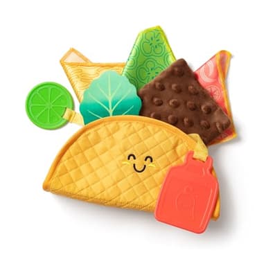 Melissa & Doug Multi-Sensory Soft Taco Fill & Spill Infant Toy - Sensory Toys For Babies, Baby Taco Toy, Baby Toys For Ages 6 Months And Older - Image 1