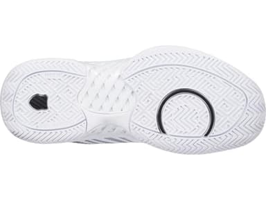 K-Swiss Women's Hypercourt Express 2 Tennis Shoe - Wide Width Pickleball Sneakers White/Black - Image 6