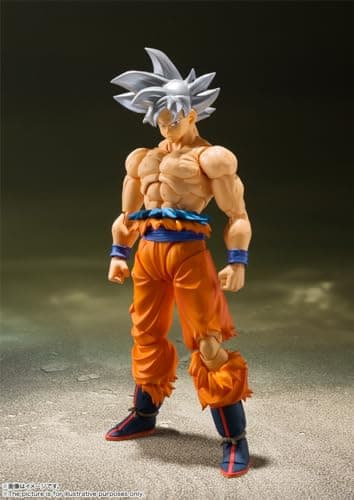TAMASHII NATIONS - Dragon Ball Super - Son Goku -Ultra Instinct- (Reissue), Bandai Spirits S.H.Figuarts Action Figure - Image 3