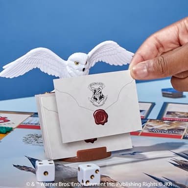 Monopoly Harry Potter Edition Board Game | A Magical Adventure at Hogwarts | Ages 8 and Up | 2 to 6 Players | Family Games | Gifts for Kids and Adults - Image 4