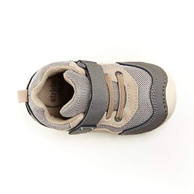 Stride Rite baby boys Sm Rhett Sneaker, Tan, 3 Infant US - Image 5