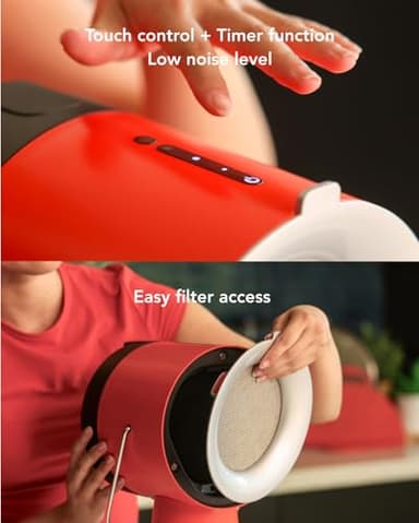 AirHood Portable Range Hood 2 | Corded & Cordless Design (Battery Purchased Separately) | Enhanced Airflow & LED Touch Panel – Perfect for Indoor Cooktops & RV Vents - Midnight Black - Image 4