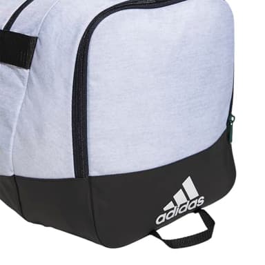 adidas Unisex Defender 4.0 Gym Duffel Bag for Men and Women, Jersey White/Legend Ink Blue/Black, Medium (66L) - Image 3